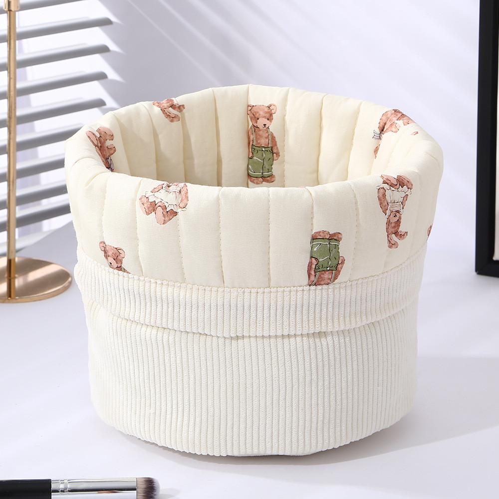 Basic Makeup Organizer With Cotton Material For Travel And Home Use