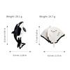 Acetic Acid Manta Ray Hair Clip Fish Cartoon Killer Whale Hair Claw Creative Ocean Series Acetate Marine Organism Hairpin Girls