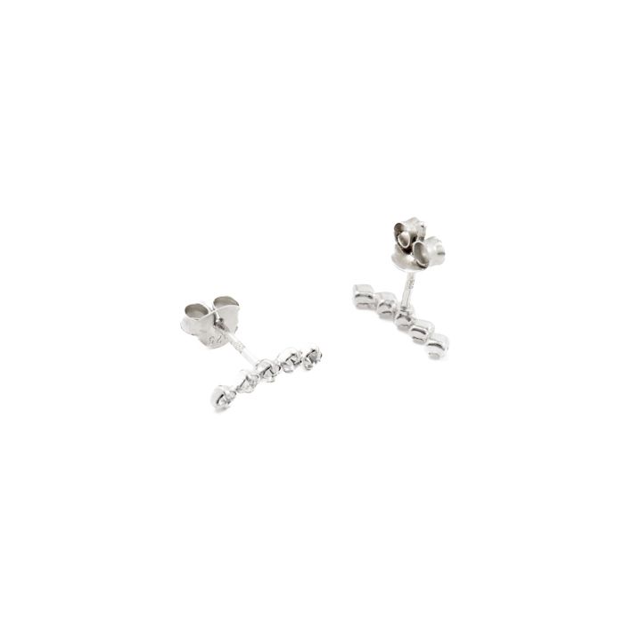 Boucles d'oreilles - Luxenter - Sias - Argent 925 - Zirconium - Multicolore