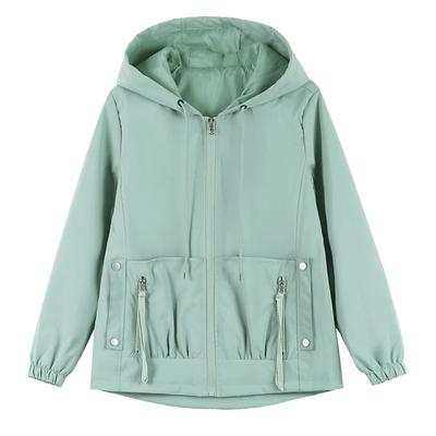 Spring and Autumn Hooded Jacket Spring Thin Casual Versatile Top