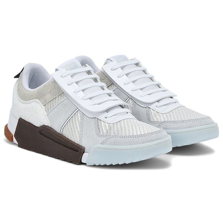 Onitsuka Tiger D-Trainer Slip-On Non-Slip Wear-Resistant Low-Top Casual Shoes Unisex sneakers White Gray 1183A583-103