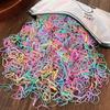 1000 Stück Mädchen Haaraccessoires Geschenk Niedliches Nylon-Gummiband Elastische Haarbänder Haarreif Kinder