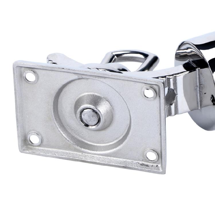 Adjustable Marine Boat Stainless Steel Deck Mount Yacht Fishing Rod Tube Support
