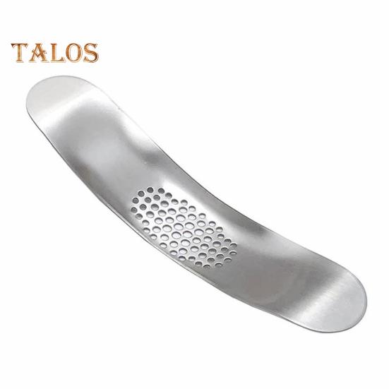 

Машинка для чеснока из нержавеющей стали, пресс для чеснока, мясорубка, посудомоечная машина, безопасная ручная изогнутая дробилка для чеснока, измельчитель, инструмент для кухни серебряный