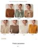 Elegant Three-Strand Thickened Wool Sweater for Women - Soft, Smooth, and Stylish Knit Pullover