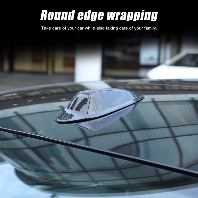 Real Carbon Fiber for BMW G20 M3 G80 3 Series G42 G82 G87 G22 G23 I4 G26 -2024 Car Roof Shark Fin Antenna Cover