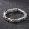 Stainless Steel Newest Biker Bracelet Men with Royal Chain Jewelry