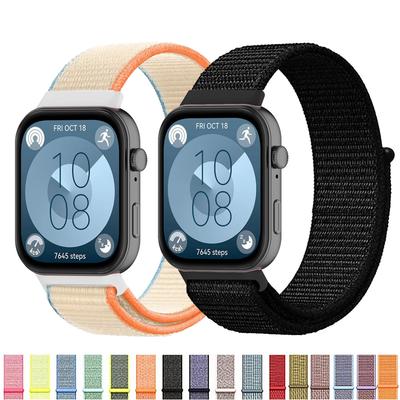 Nylon Loop for HUAWEI Watch Fit 3 4 Pro Strap Smartwatch Accessories Sport Wristband Bracelet Correa for HUAWEI Watch Fit 4 Band