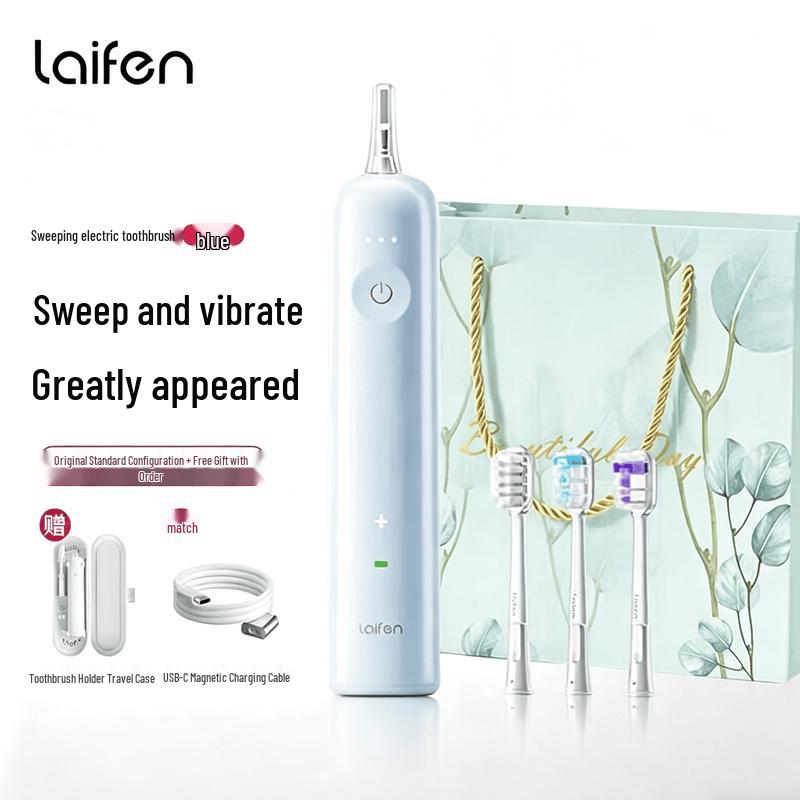 LAIFEN New Generation Sweep-Vibration Electric Toothbrush CN plug (adapter included)