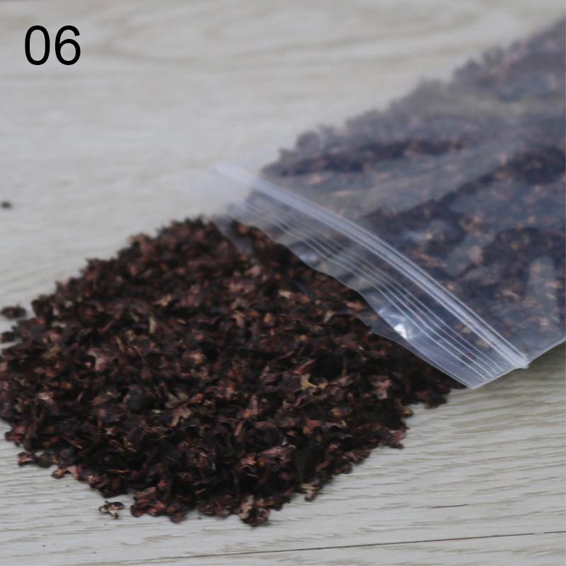 33ml Micro Landscape Leaves Sand Table Diorama Grass Tufts Accessories Miniature Leaf Static Model for Bonsai Fairy Garden Decor