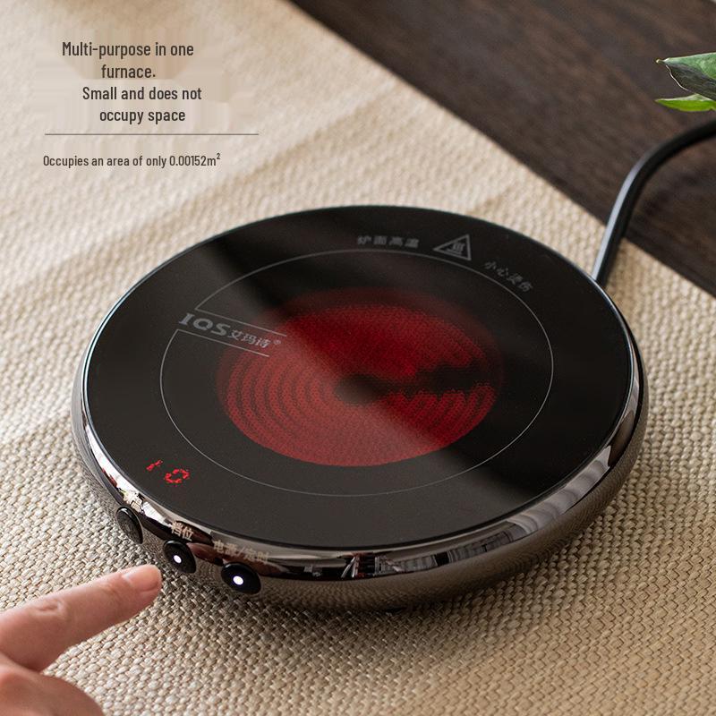 Glass Tea Kettle & Brewing Set for Induction Cooker: White Pot for Boiling, Steaming & Health-Preserving Tea at Home