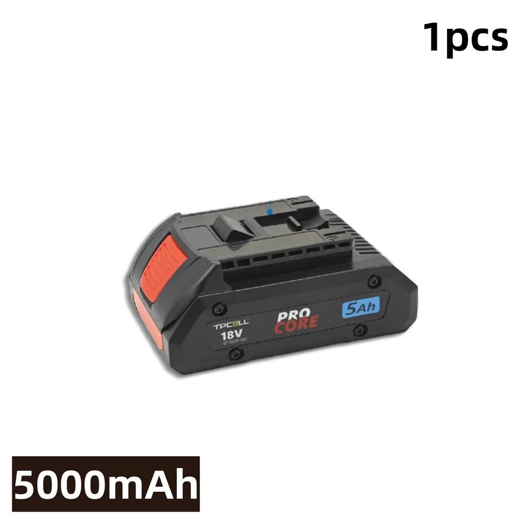 For BOSCH Professional 18V 21700 4.0Ah/5.0Ah/6.0Ah Battery ProCORE 18V Li-ion Battery Replacement for BAT609 BAT618 with BMS