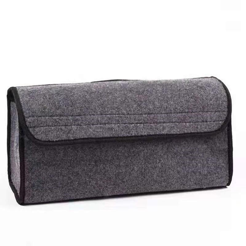 Felt trunk storage box non-woven storage bag car folding storage box