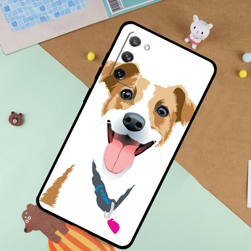 

Jack Russell Terrier Soft Case For Samsung Galaxy S24 Ultra S9 S10 S20 S22 S21 Plus S23 FE S25 Ultra Funda Cover Galaxy S25Ultra
