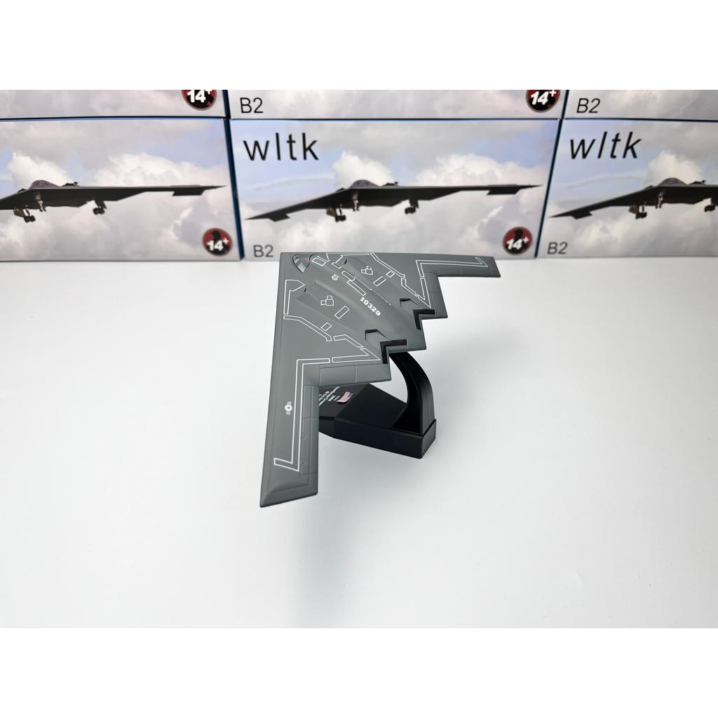 Kampfflugzeugmodell im Maßstab 1/200, US B-2 Spirit Bomber, Militärflugzeug-Nachbildung, Flugzeug aus dem Zweiten Weltkrieg, Sammlerspielzeug für Jungen