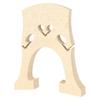 Barocke Cello-Brücke Naturgetrocknetes Ahornholz 4/4 Cello-Brücke Ersatzteile Saiteninstrumenten-Zubehör