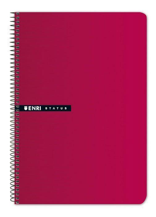 Cahier - ENRI - 100435746 - 70 Gr - Rouge - 5 Unités