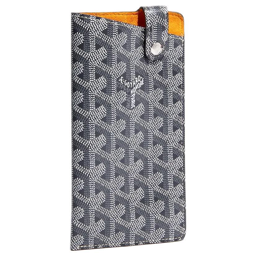 

Goyard Montmartre Сумка для телефону з монограмою, на кнопці, полотно та шкіра, велика, унісекс, сіра MONTMAGMLTY-51CL51P Shopping Bag Set(Basic Set+Shopping Bag)