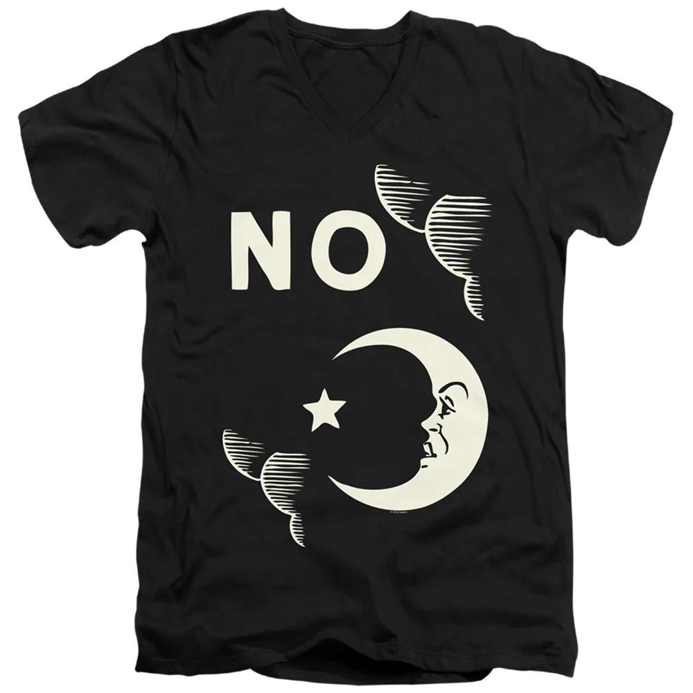 

Ouija No Mens Slim Fit V-Neck T Shirt Black L