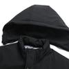 2026 Neue Winter Lange Parkas Herren Verdicken Lässiger Parka Slim Fit Jacke Wasserdicht Warm Kapuze Abnehmbare Oberbekleidung Mantel