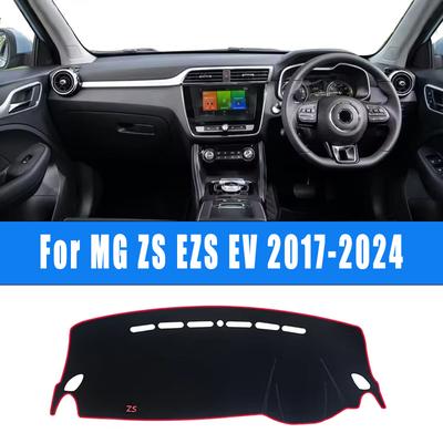For MG ZS EZS EV 2017-2024 Car Dashboard Mat Sun Shade Trument Desk Non-slip Cover Accessories 2018