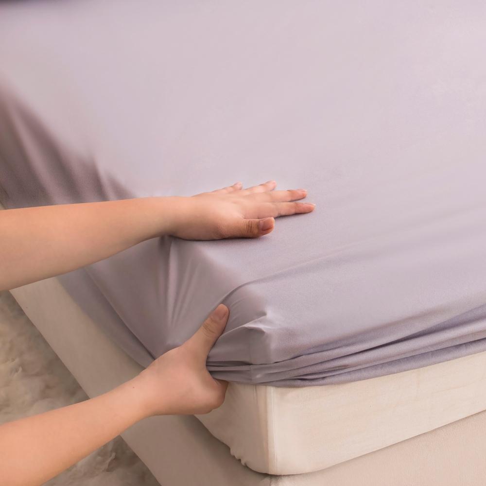 Waterproof Fitted Bed Sheet With 360 Elastic Band Bedsheet Bedspreads for Single Double King Queen Size Mattress Protector Cover