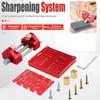 Honing Guide Tool 0-70mm Sharpening Range Honing Guide System 15 To 45 Degree Angle Fixture for Woodworking Chisels and Planes