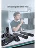 Wireless Bluetooth Dual KTV Microphone with Noise Reduction and Reverb for Home Singing