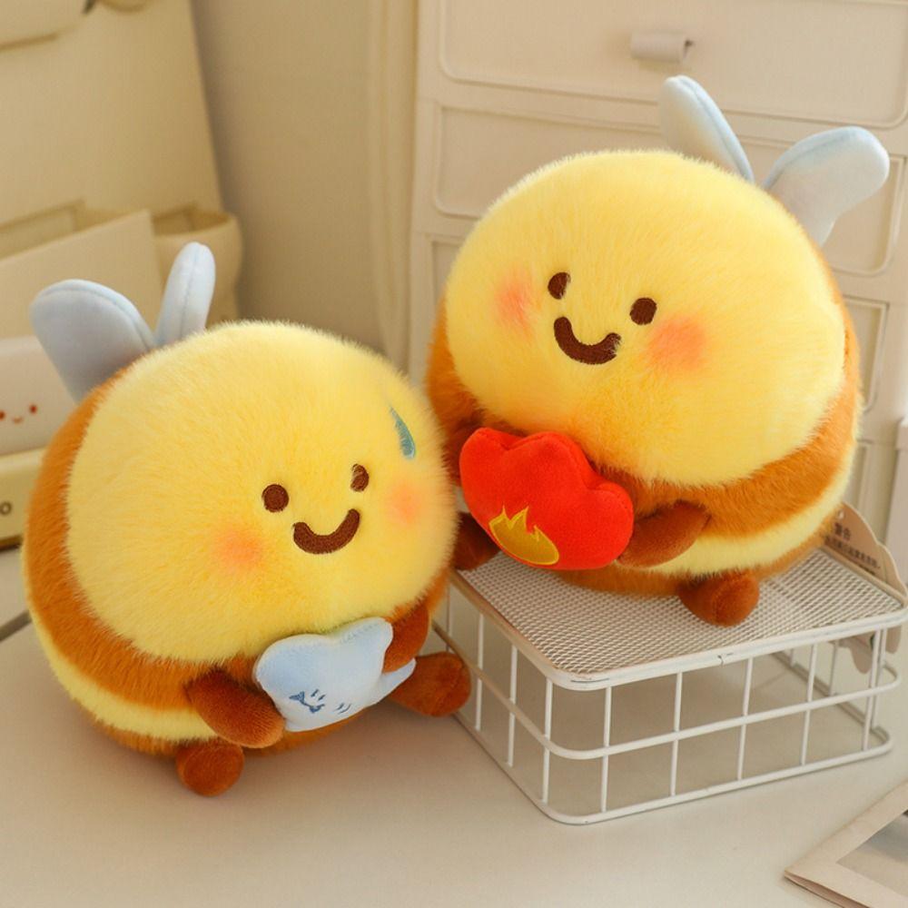 PP Cotton Bees Bear Plush Dolls Shark Bee Bee Stuffed Toys Bee Doll Plush Toy Girls Toys