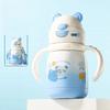 Childrens Insulated Travel Mug With Handle And Straw For School And Outdoor Use