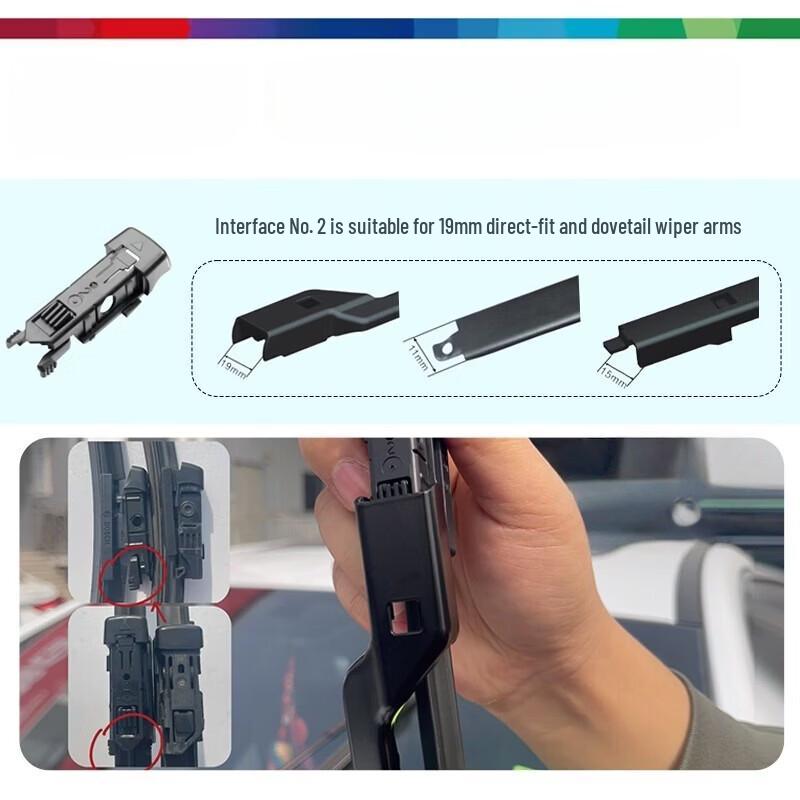Ziyi 26/19 Inch Windshield Wiper Blade Set