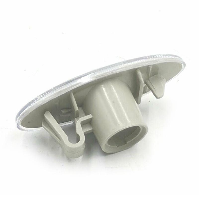 2pcs Car Side Turn Signal Lamp Fender Marker Lights Cover 26160-89900 For Nissan Cube Juke Leaf Note Micra X-TRAIL March