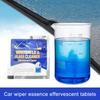100/5pc Solid Cleaner Car Windshield Washer Fluid Concentrated Effervescen Tablets for Car Room Kitchen Window Glass Cleaning