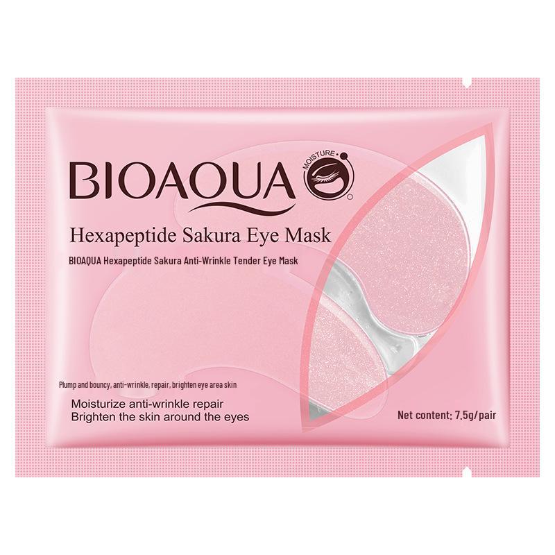 Masque Yeux Caviar Algues BIOAQUA: Soin Nourrissant & Hydratant pour les Cernes, les Ridules du Contour des Yeux et les Poches, 7,5g