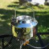 Ultralight Stainless Steel Camping Kettle - Portable Outdoor Use