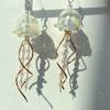 Fashion Jellyfish Tassels Drop Earrings Temperament Dangle Earrings Elegant Pendant Earring Party Jewelry Charm Earring