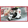 Takara Tomy Tomica Town Pizza Shop Toy Set with Mini Car for Ages 3 and Up