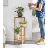 UNHO Flower 3 Bamboo Flower Flower Pot Flower Rack Stand, Tier, Stand, Stand, Indoor/Outdoor, Stylish, Flowers, Houseplants, Vases, Stand, 3D,