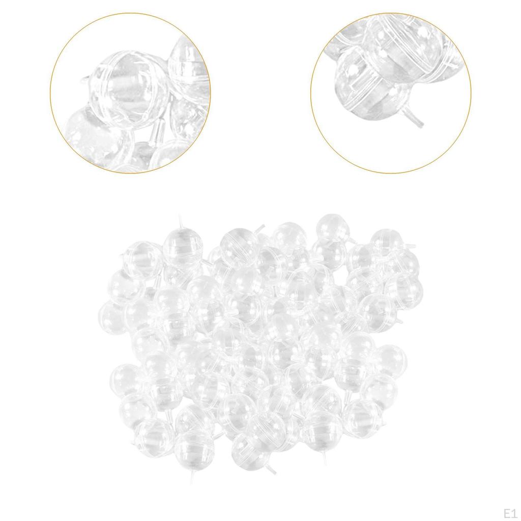 100x Chocolate Ball Bouquet Holders Chocolates Truffle Wrapping Cups Round Party Supplies Candy