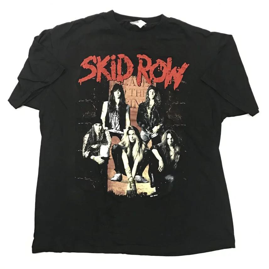 Vintage Style Skid Row Band Members 1991 Shirt Unisex S-5XL AR617 Unisex T-Shirt