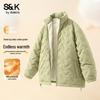 Baleno Men's S&K Series Stand Collar Padded Winter Jacket