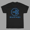 Sukhoi Russian Aircraft Airways Men#039;s Black Size S To 3XL Unisex T-Shirt