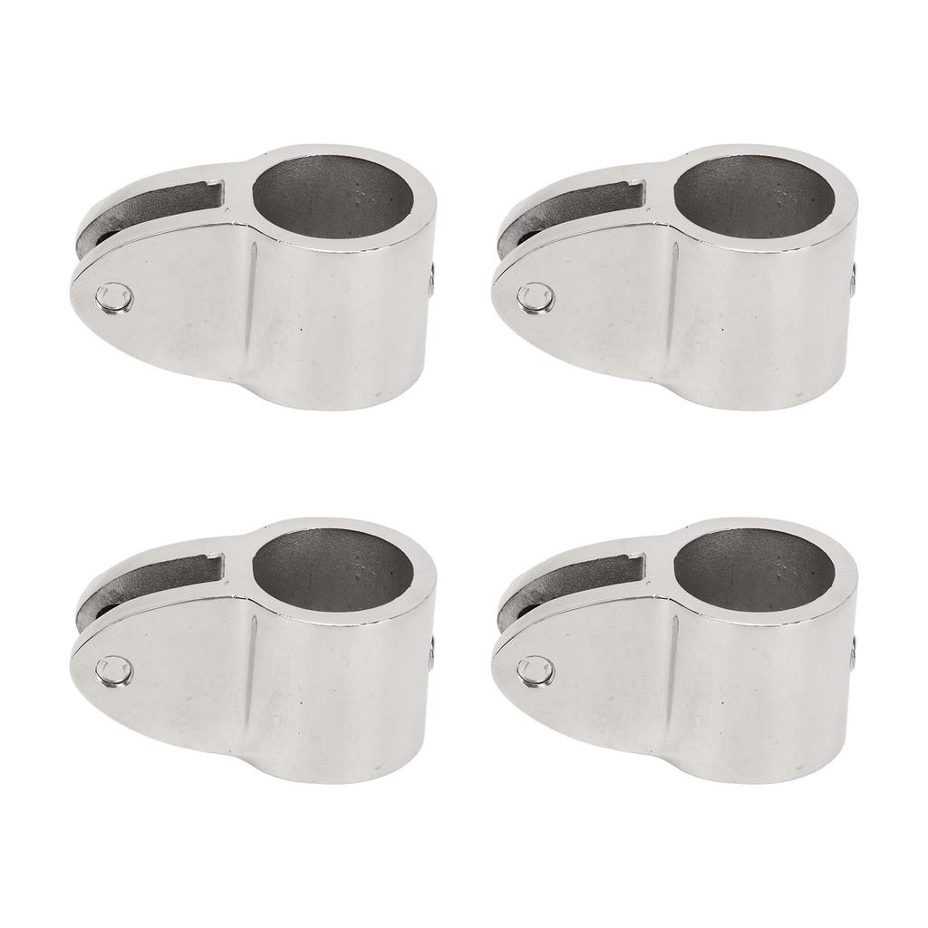 4 Stück Backenschieber 316 Edelstahl Robuste Marine-Befestigungshandware für Boot Yacht