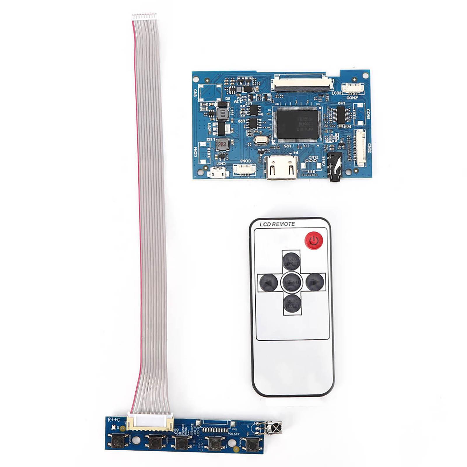 Tomtop Jms Hdmi Controller Board Kit Lcd Driver Module Shield For Universal 50Pin 7 Inch Display Screen