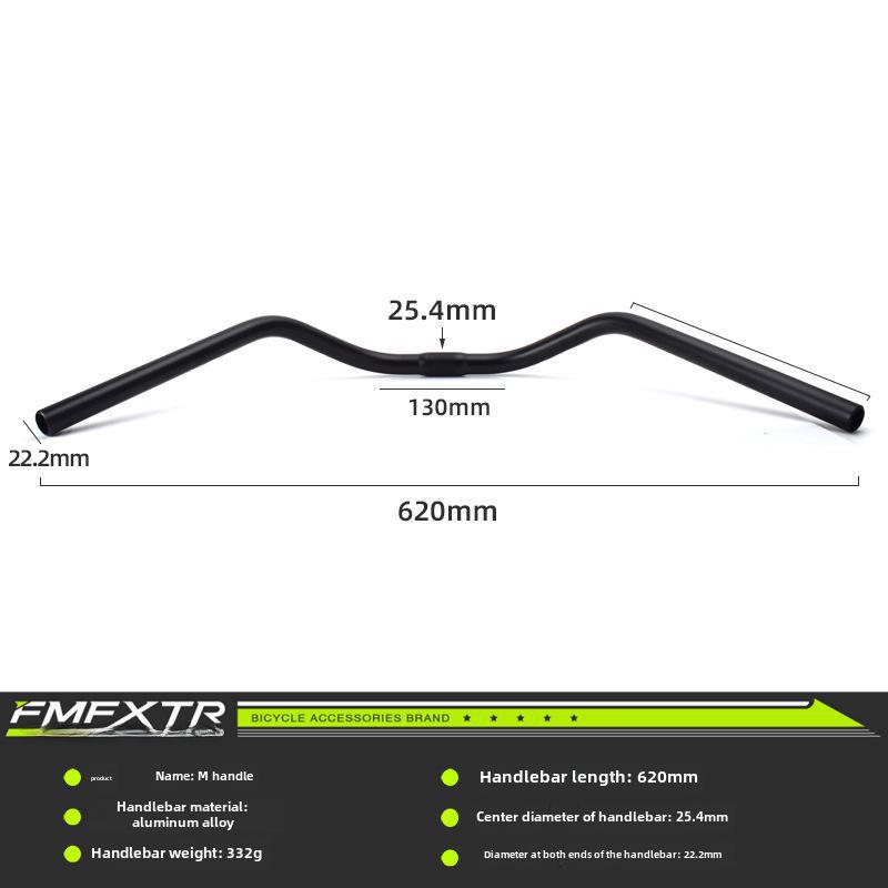 Retro Urban Leisure Bicycle Handlebar - Big Swallow 31.8mm - Comfortable Road and Mountain Bike Speed Bar