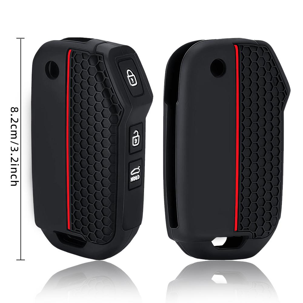 Car Key Fob Case Cover For Kia K3 K5 Sports Soul Sportage Nirotelluride Carnival Sorento Cerat Seltos Sonet Ceed Xceed Proceed