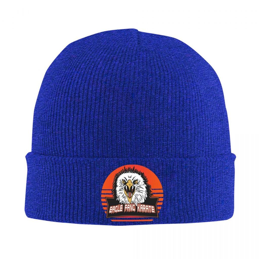 Eagle Fang Karate Cobra Kai Knitted Caps for Women Men Beanies Autumn Winter Hats The Karate Kid Warm Cap
