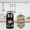 Coffee Capsules Holder Rotating Coffee Pod Storage Display Rack 36 Pod Capacity for K-CUP for Dolce Gusto Coffee Lovers Tools