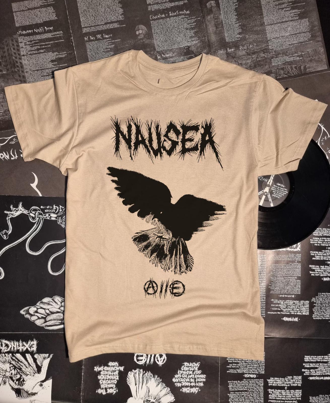 Nausea Band Short Sleeve T Shirt Full Size S-5XL S разноцветный