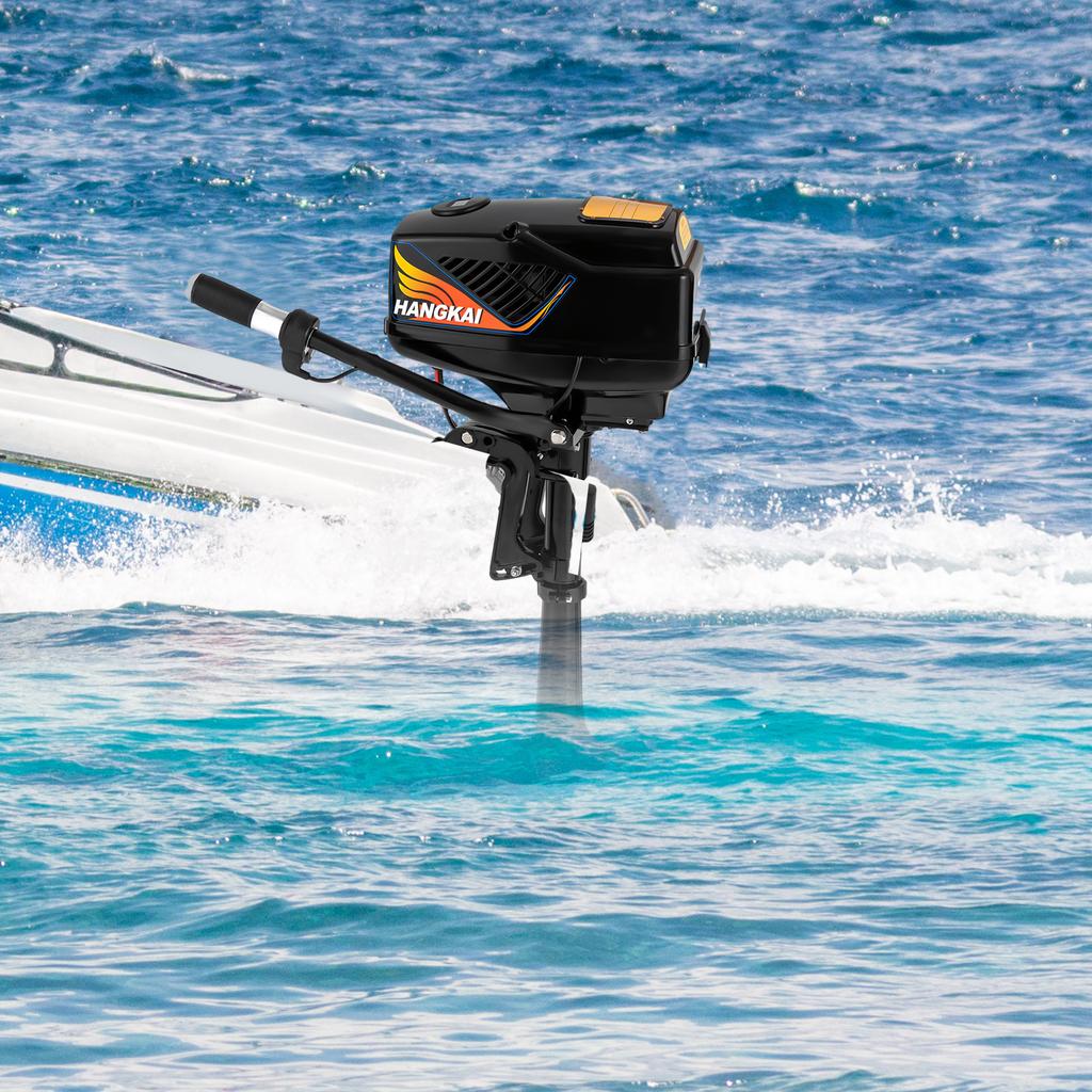 Electric Outboard Motor 48V 1200W Outboard Motor Boat Engine Brushless Trolling Motor Fishing Boat Trolling Engine 3000rpm